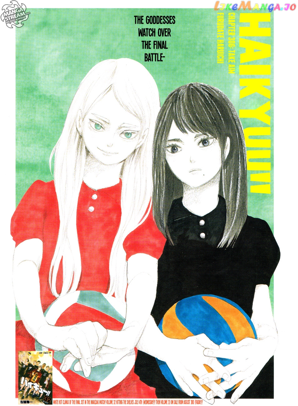 Haikyuu!!, Chapter 306 image 01